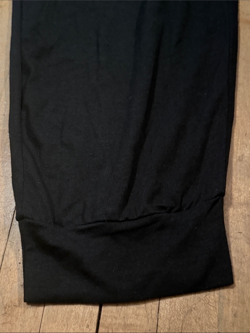 Black Short-Sleeve Drawstring Waist Jumpsuit - Picture 2 of 5
